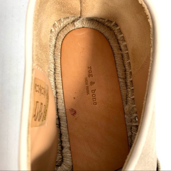 Rag & Bone Nina Suede Slip-On Espadrille - Picture 6 of 8